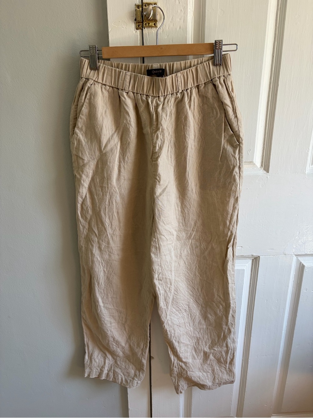 Quince European linen pants size xs driftwood - Picture 2 of 5